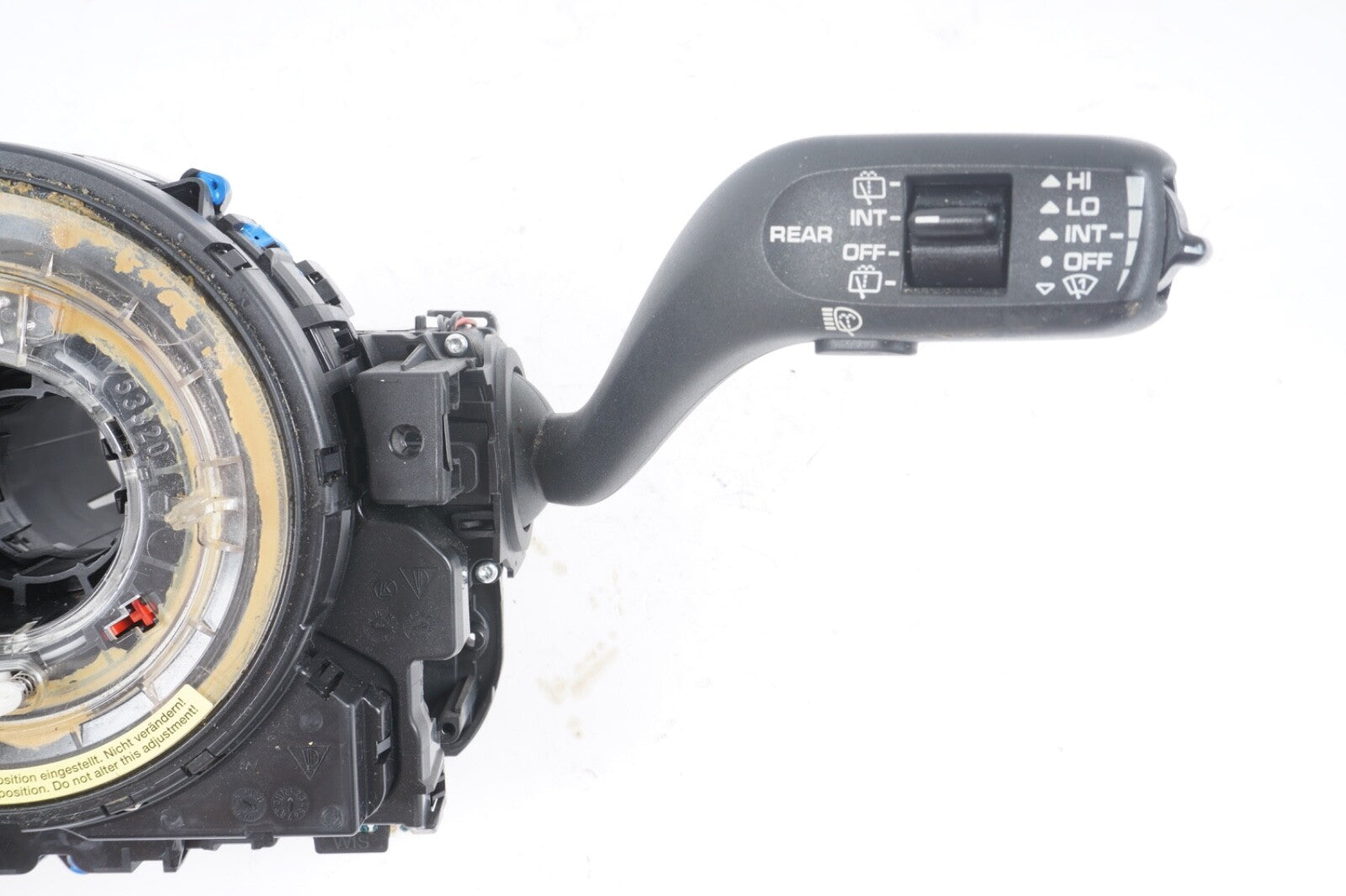 2011-2016 PORSCHE CAYENNE COLUMN BLINKER WIPER CRUISE COMBINATION SWITCH CLOCK