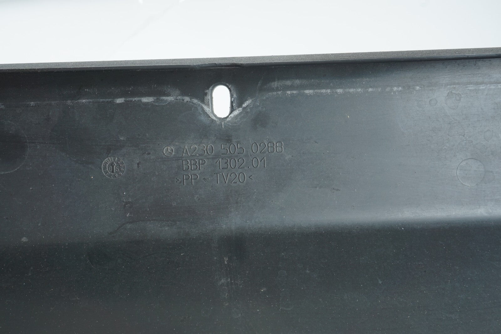 03 - 08 Mercedes R230 SL500 Upper Radiator Support Cover 2305050288 OEM