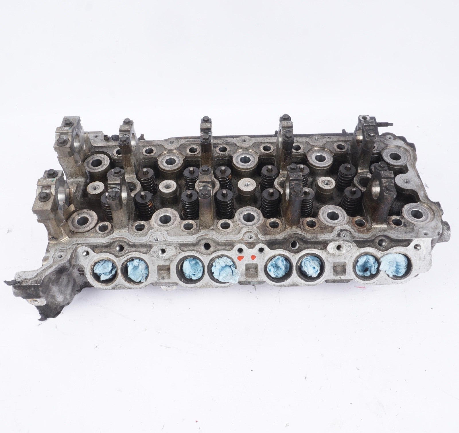 16-19 Nissan Titan XD Passenger Cylinder Head 5.0L Diesel