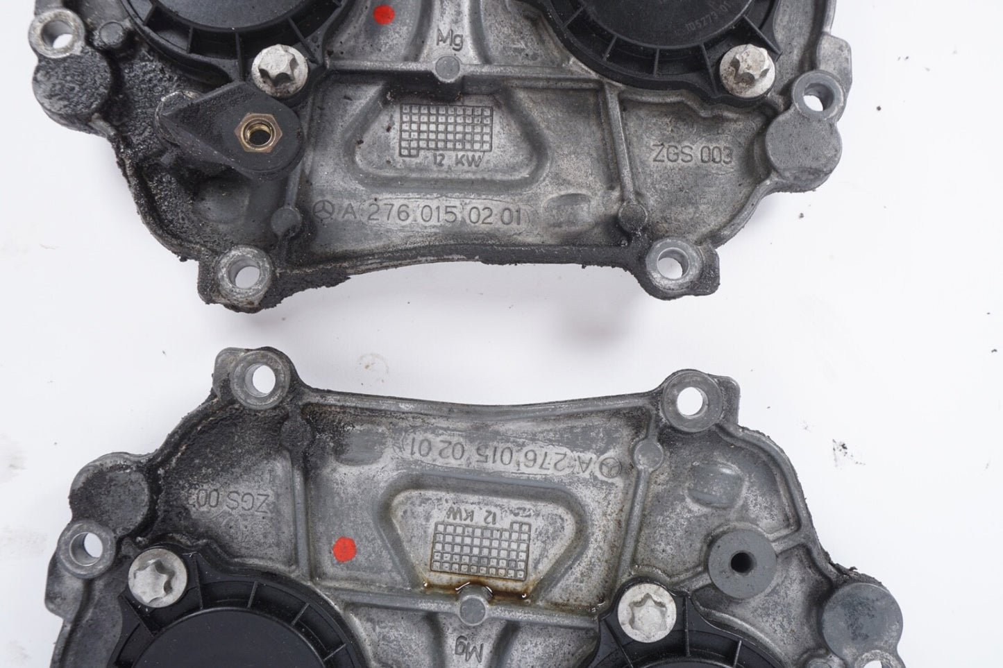 2013-2016 MERCEDES GL550 S550 4.6L LEFT RIGHT TIMING CHAIN VALVE COVER