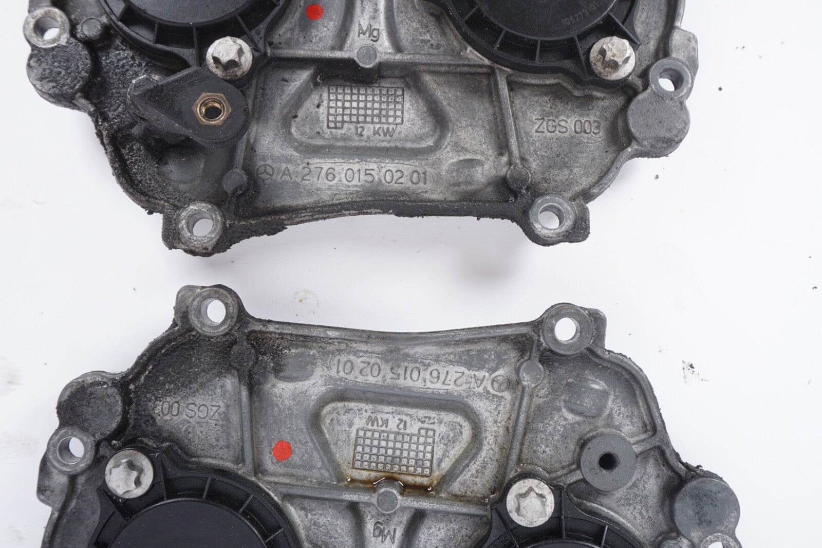 2013-2016 MERCEDES GL550 S550 4.6L LEFT RIGHT TIMING CHAIN VALVE COVER
