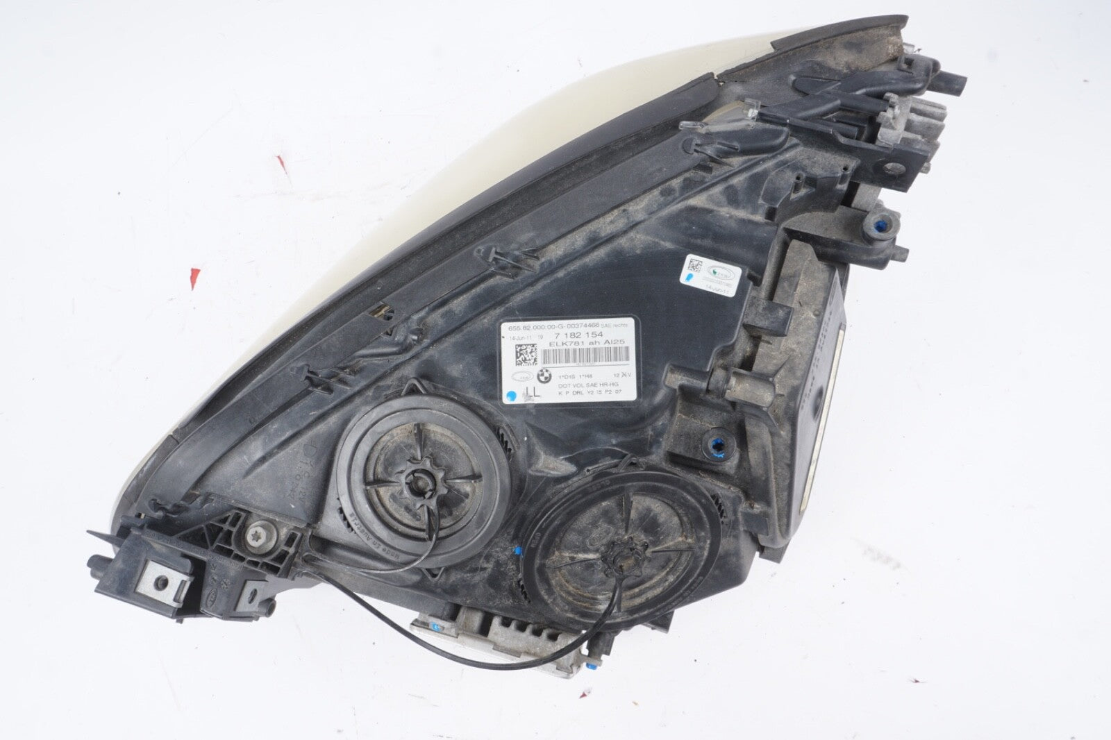 09-12 BMW 750 SERIES Right Xenon HID Adaptive Headlight OEM 7182154