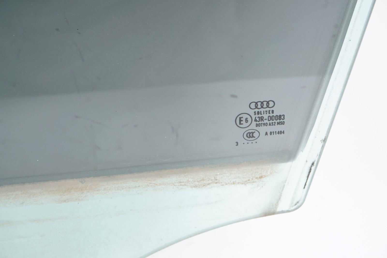 2011 - 2015 Audi A8 A8L Front Left Driver Side Door Window Glass OEM