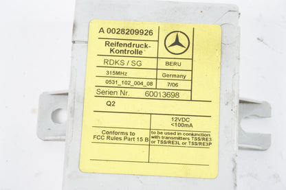 03-05 Mercedes R230 SL500 SL55 Tire Pressure Monitoring System TPMS Receiver OEM