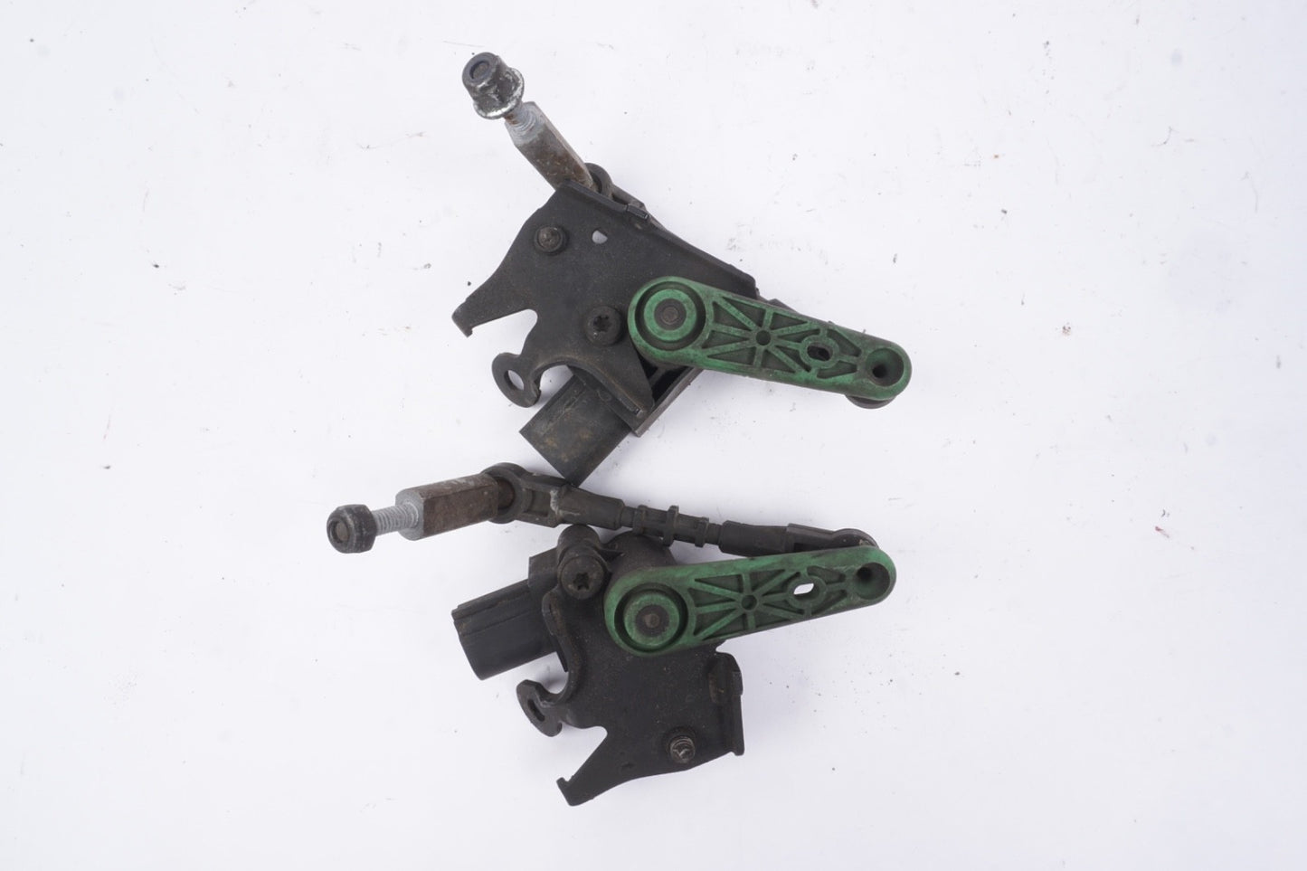 11-18 AUDI A6 A7 A8 S6 S7 S8 FRONT LEFT HEADLIGHT LEVEL SENSOR 4H0941285G - PAIR