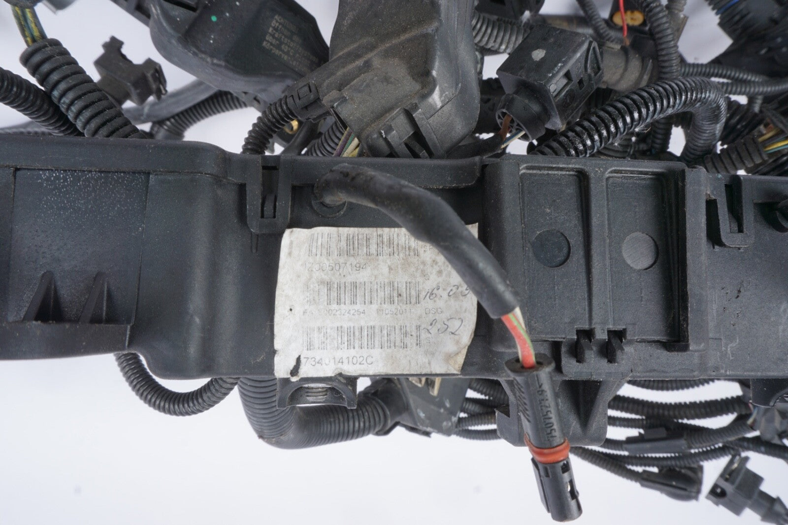 2012 BMW F01 F02 750LIX Ignition Coil Engine Wiring Harness 734014102 OEM