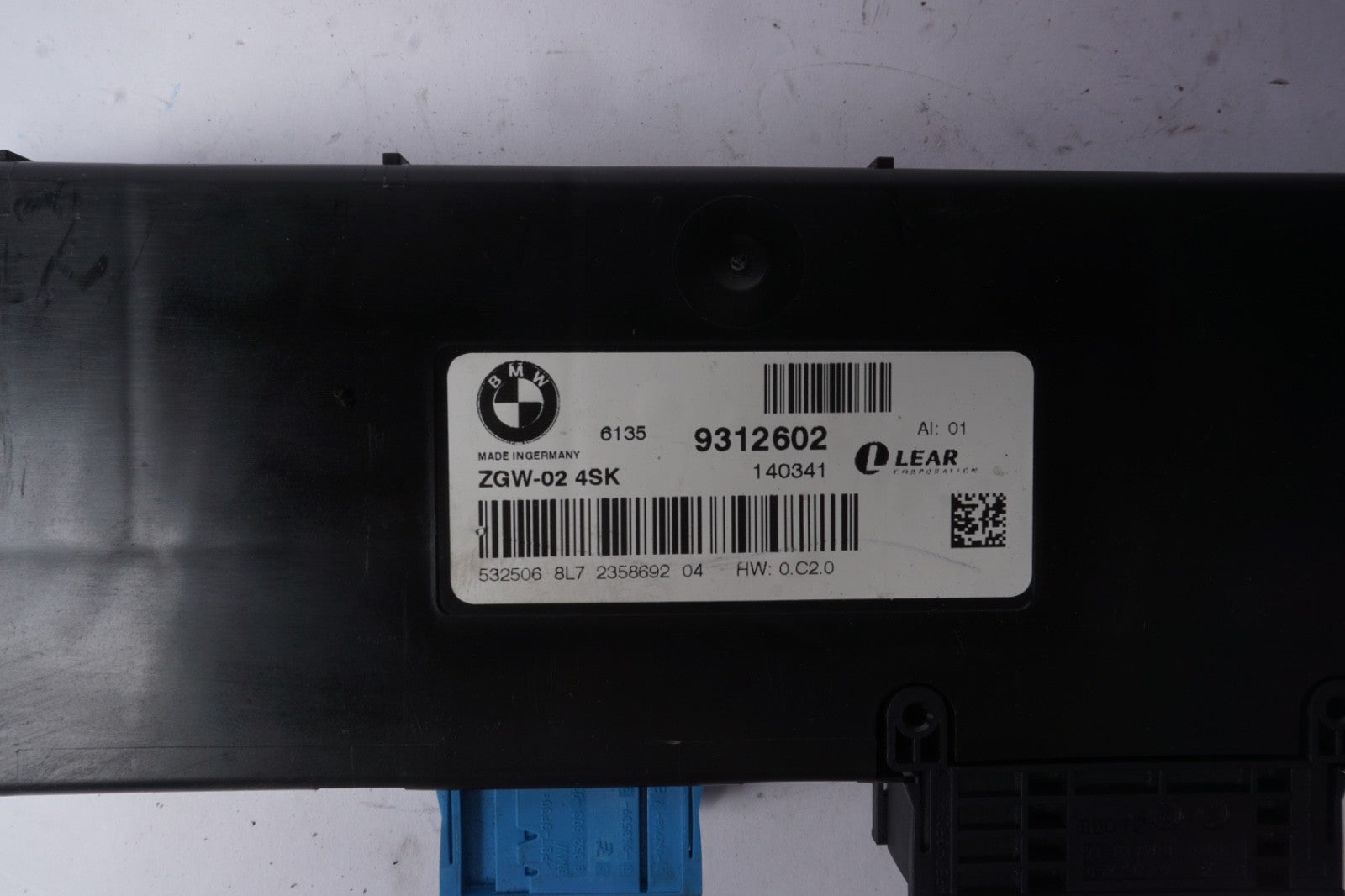 2014 BMW X3 Central Locking Gateway Control Module OEM
