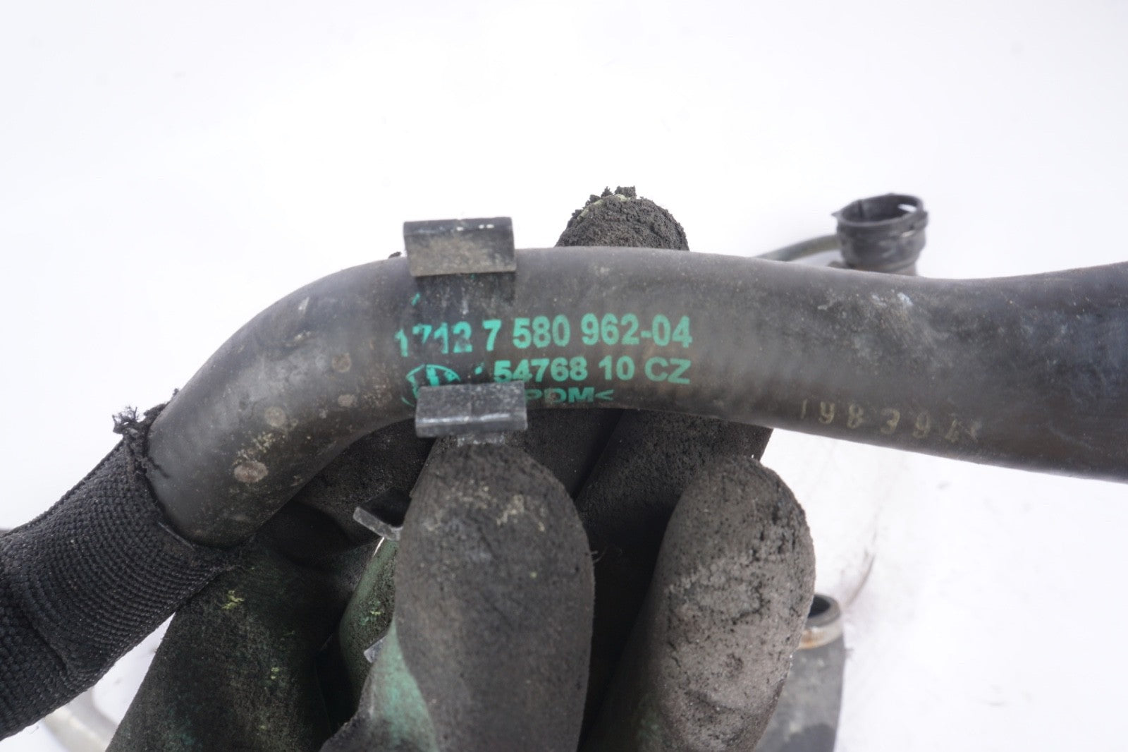 2014-2018 BMW 640 ENGINE COOLANT WATER PUMP INLET TUBE HOSE PIPE OEM