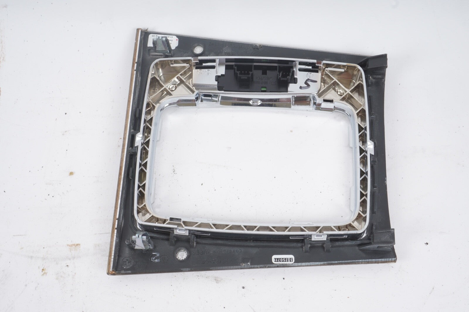 2008-2014 Mercedes C200 C250 E350 Center Console Shifter Bezel Trim Wood OEM