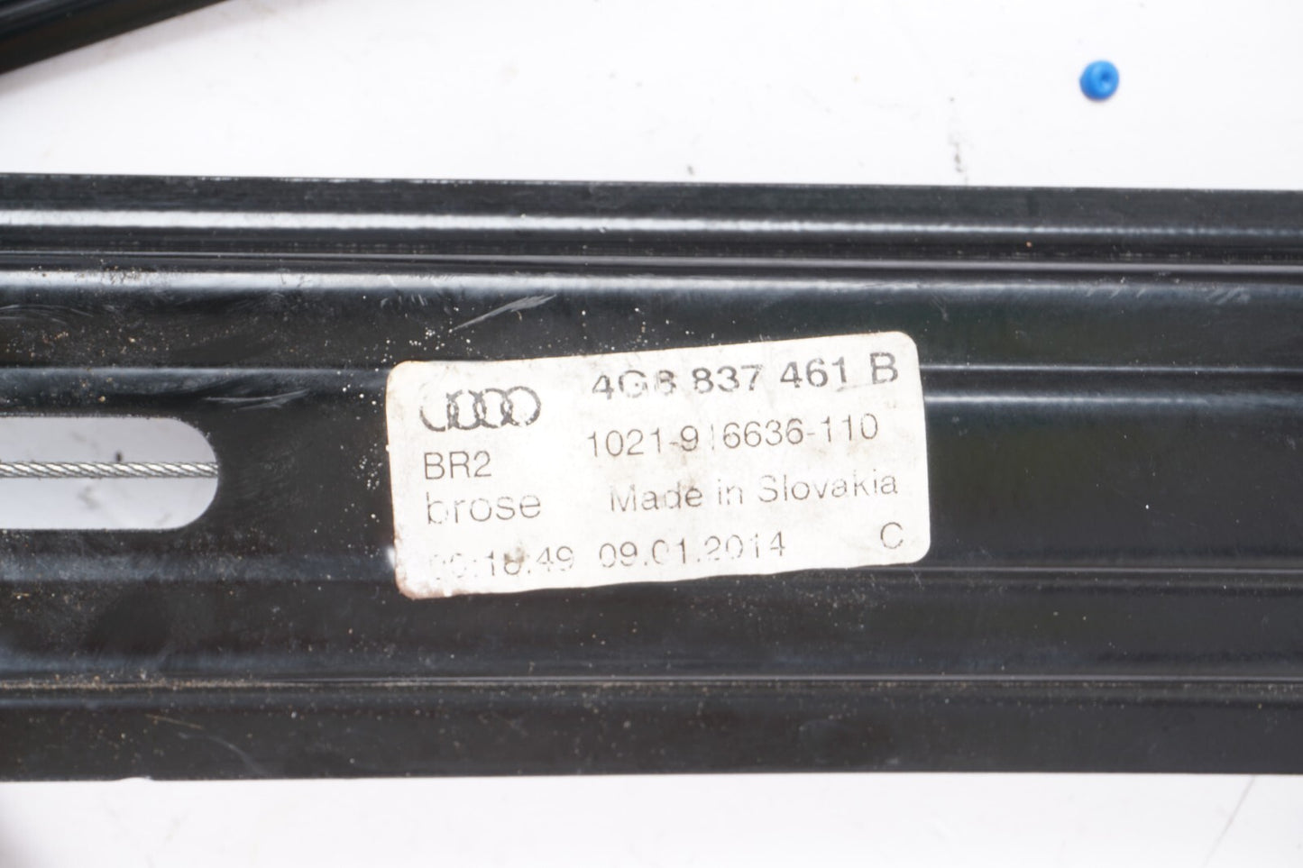 2012 - 2018 AUDI A7 FRONT LEFT DRIVER SIDE WINDOW REGULATOR & MOTOR  OEM