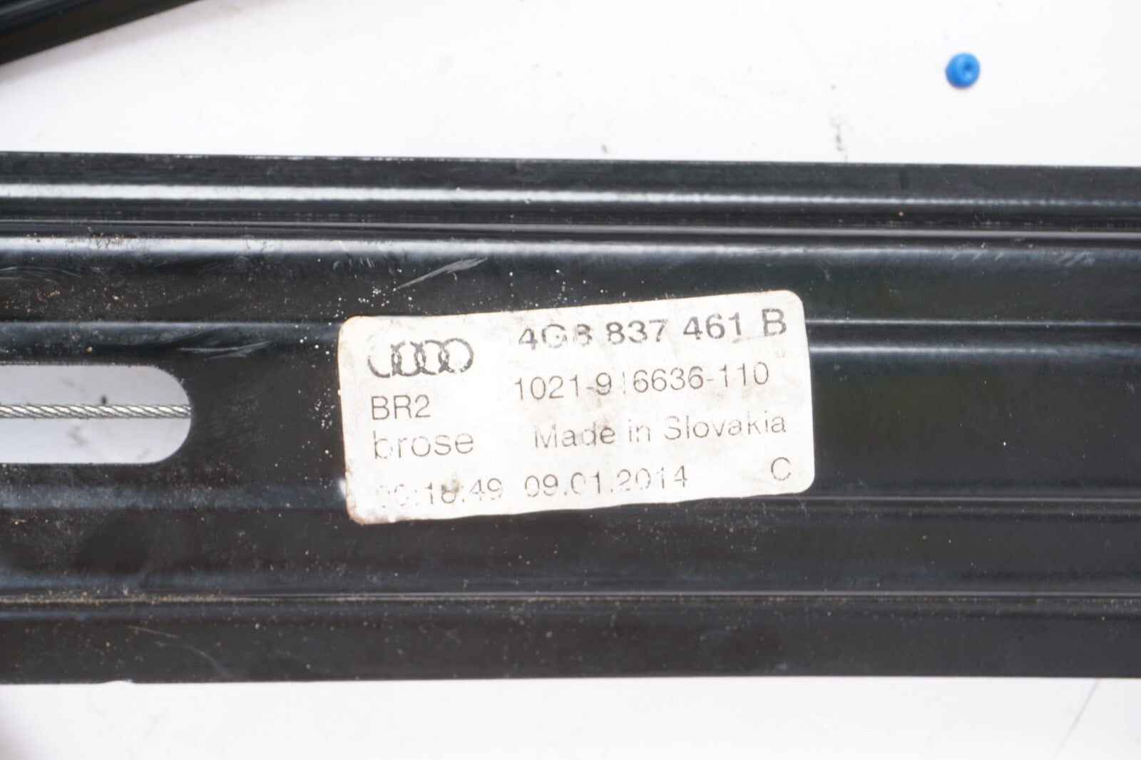 2012 - 2018 AUDI A7 FRONT LEFT DRIVER SIDE WINDOW REGULATOR & MOTOR  OEM