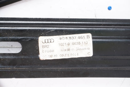 2012 - 2018 AUDI A7 FRONT LEFT DRIVER SIDE WINDOW REGULATOR & MOTOR  OEM