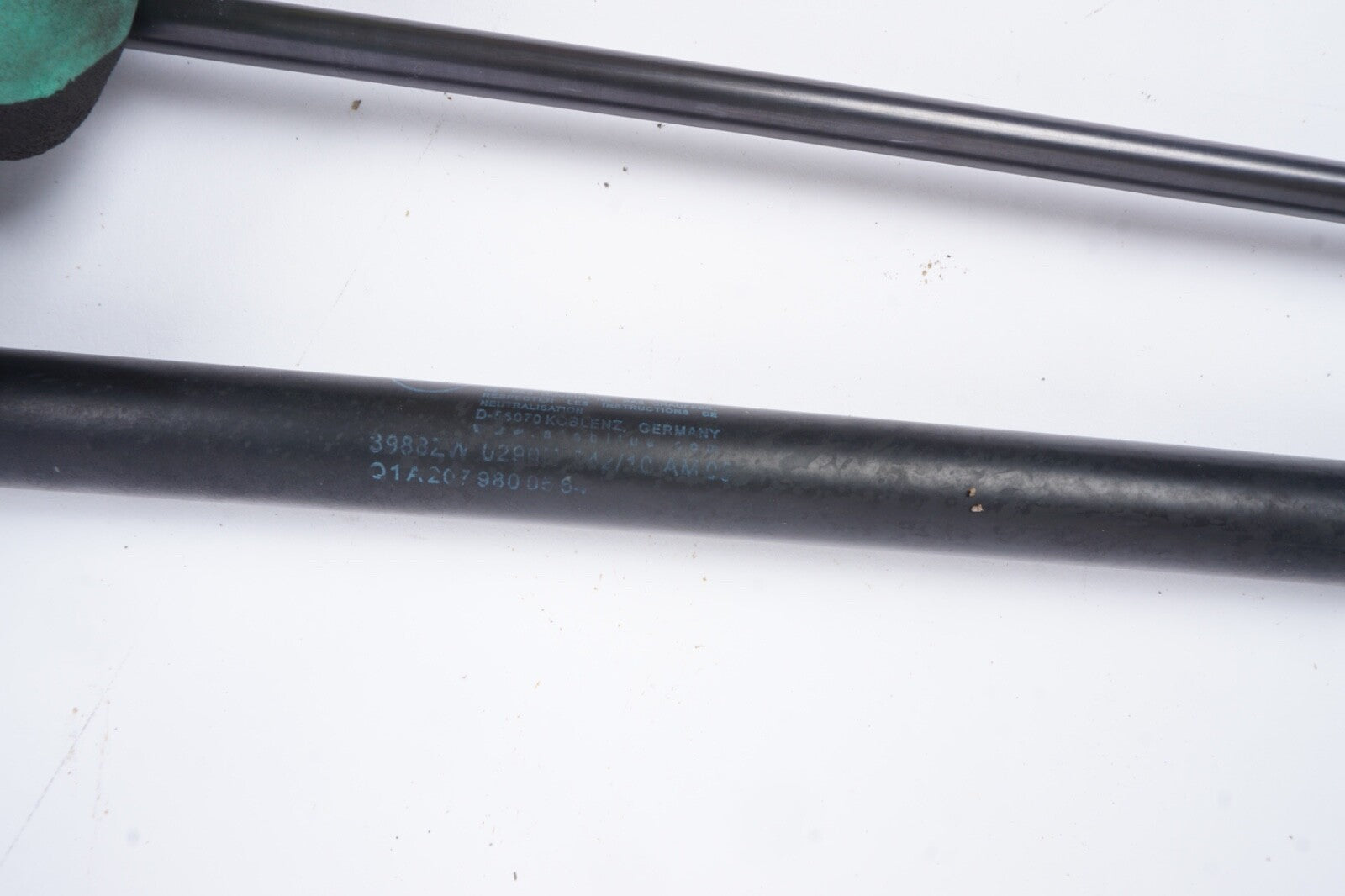 10-17 Mercedes W207 E350 E400 E550 Front Hood Hinge Shock Strut Pair OEM
