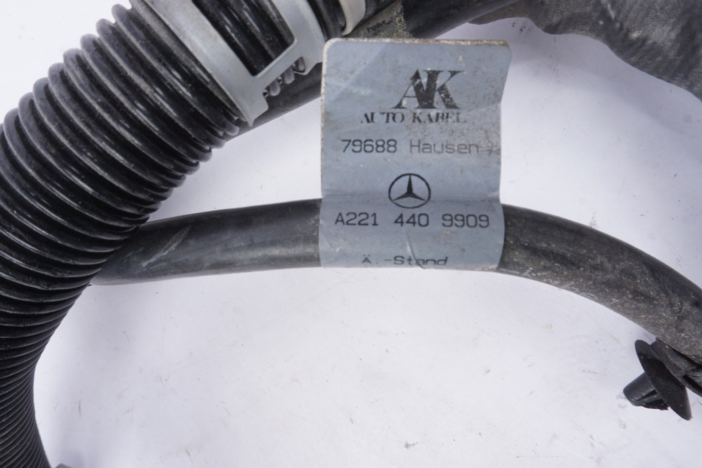 2012-2013 mercedes w221 s550 4.7 battery starter alternator cable harness wire