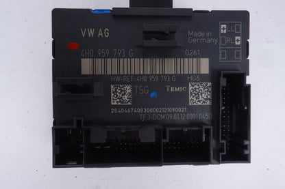 2011 - 2017 AUDI A8 A8L S8 D4 4.2L Front Left Door Control Module OEM 4H0959793E