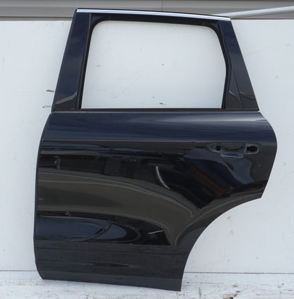 11-18 Porsche Cayenne 958 Rear Left Driver Side Door Shell OEM