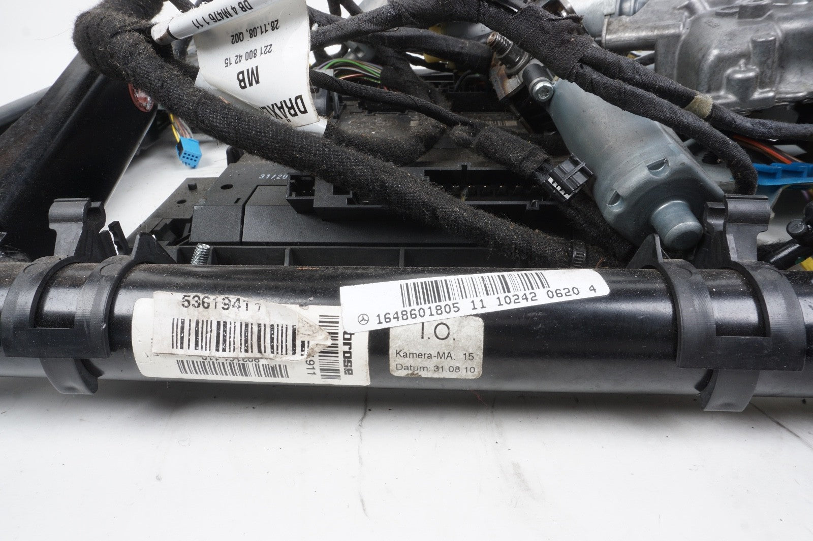 07-13 Mercedes W221 S63 AMG S550 Front Right Seat Rail Track Frame w/Motors OEM
