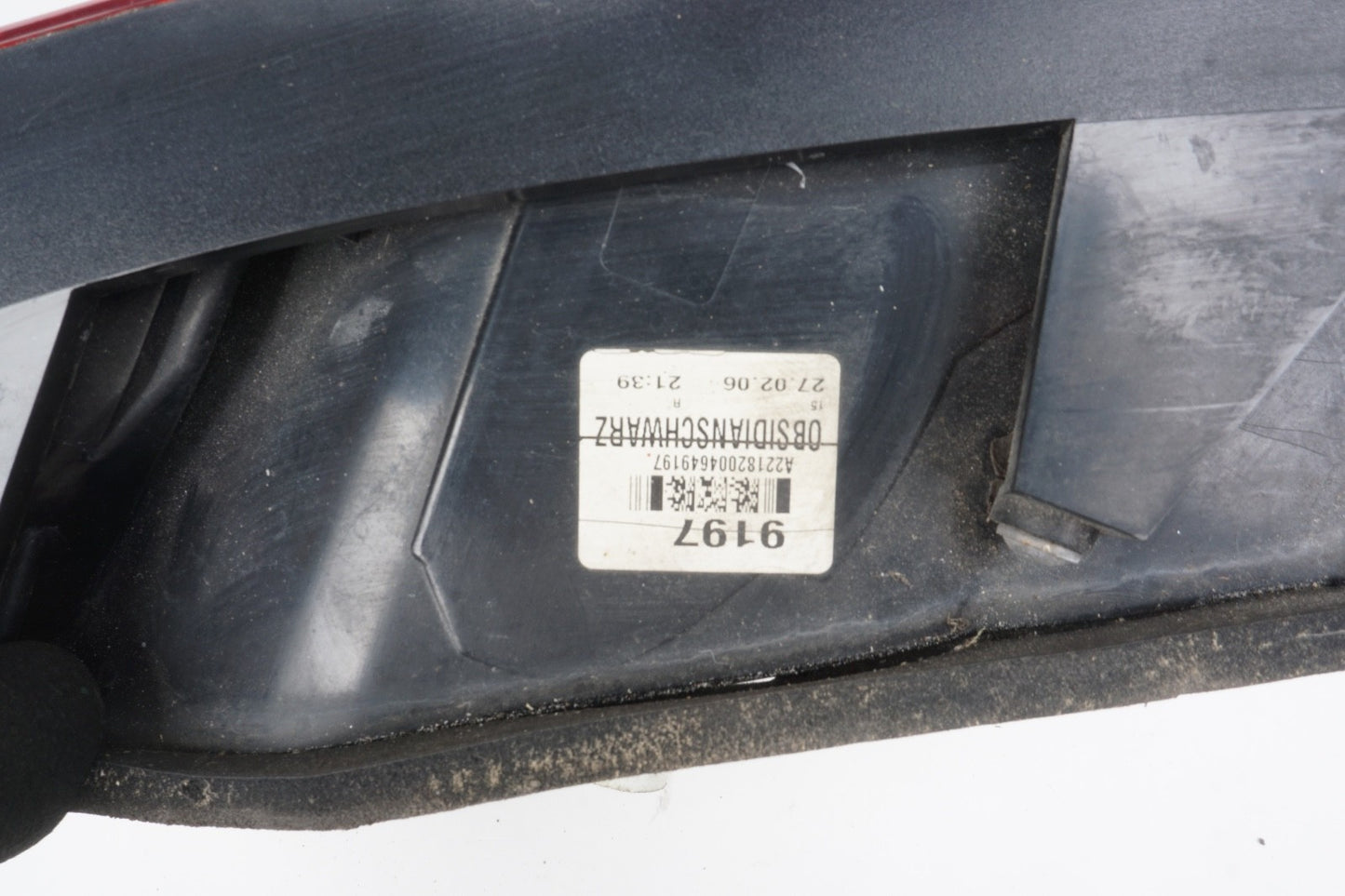 2007 - 2009 Mercedes W221 S550 S450 S63 AMG Right Passenger Tail Light Lamp OEM