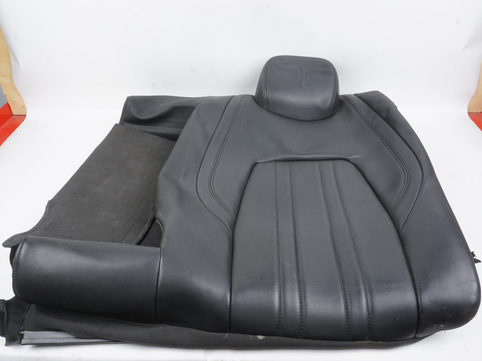 2014 - 2019 MASERATI GHIBLI REAR SECOND 2ND ROW LEFT SIDE UPPER SEAT BACKREST