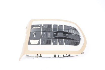 11-18 PORSCHE CAYENNE OEM OVERHEAD ROOF CONSOLE 7PP959551
