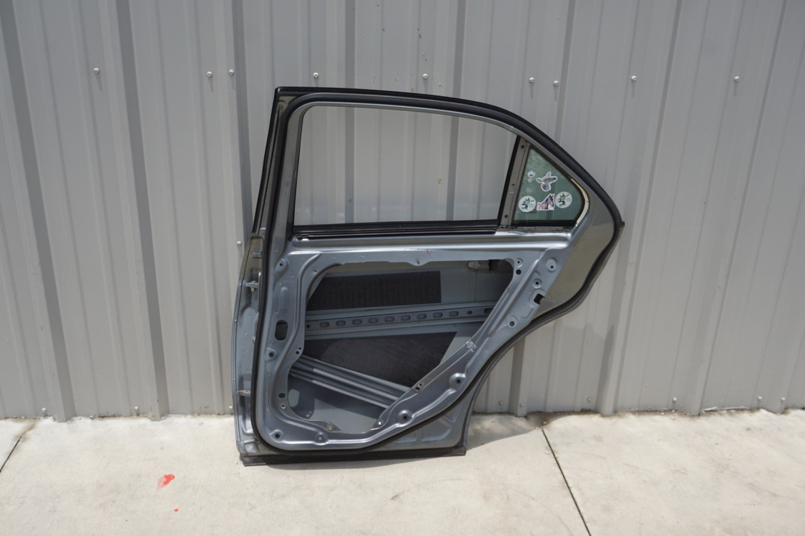 10-16 Mercedes W212 E350 E550 Sedan Rear Right Passenger Side Door Shell OEM