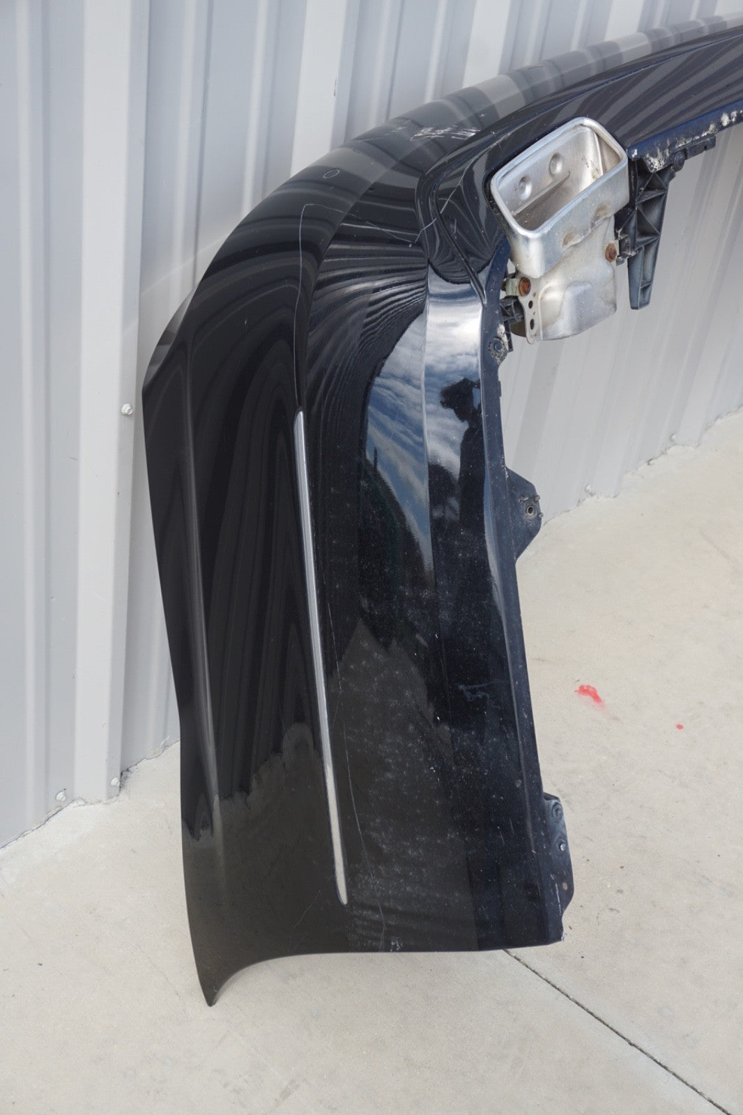 10-13 Mercedes W221 S400 S550 Rear Bumper Cover Assembly Black OEM
