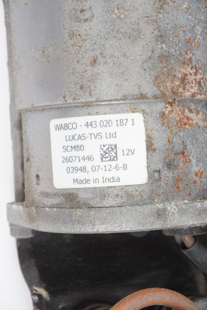 12-17 AUDI A8L A8 3.0L AIR SUSPENSION COMPRESSOR PUMP 4H0616005C  OEM
