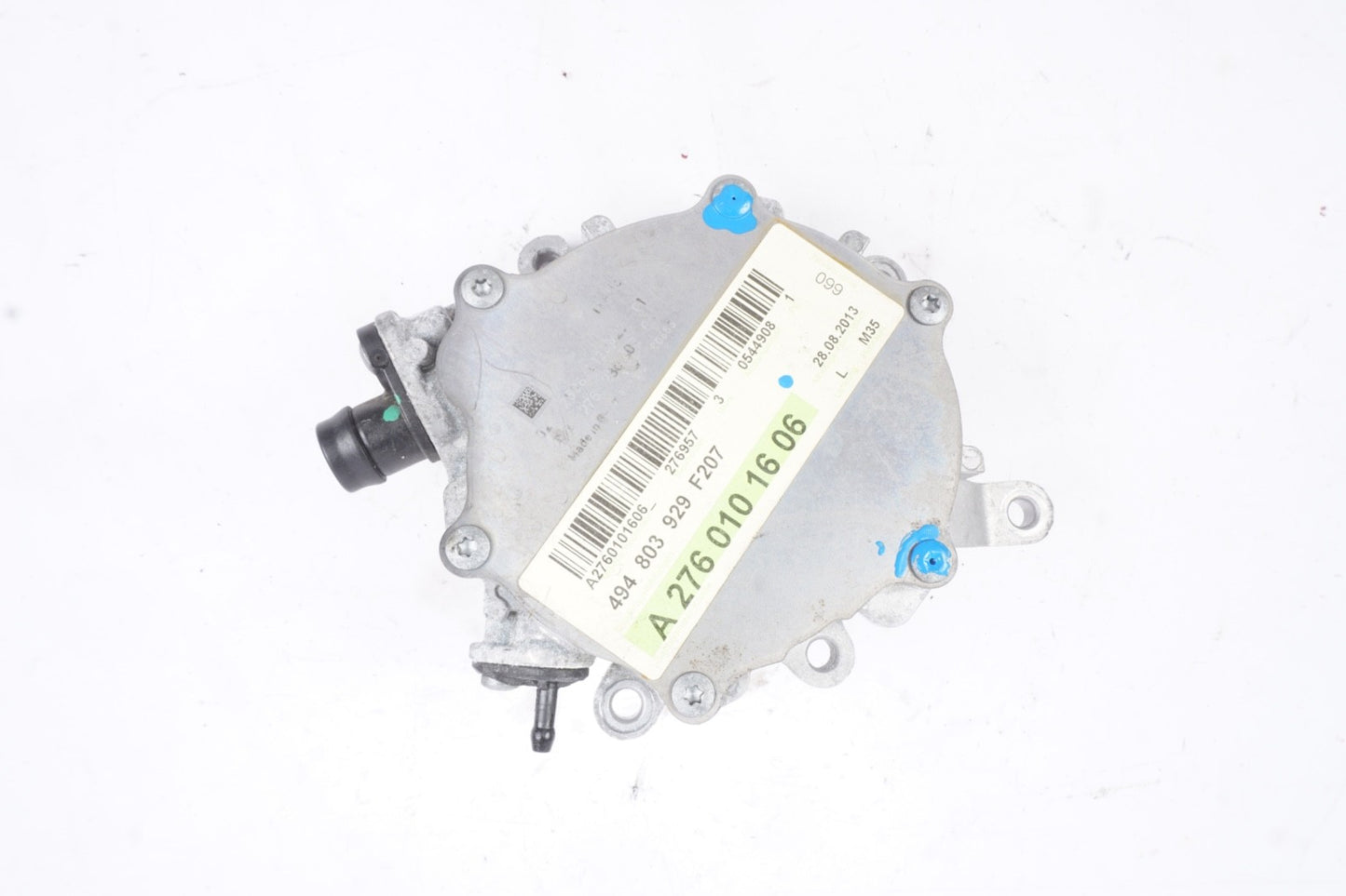 12-18 Mercedes W207 E350 Engine Motor Brake Vacuum Pump 2762300265 OEM