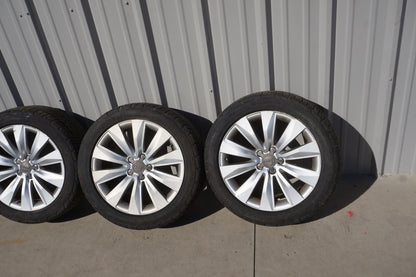 2008-2010 Audi A8 Quattro Wheels Rims  18  4E0601025BB OEM Set of 4