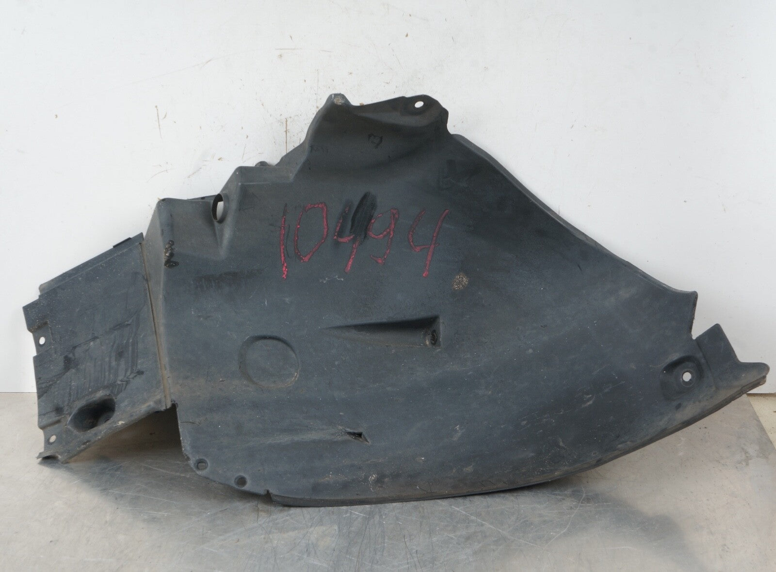 07-13 MERCEDES S550 W221 FRONT LEFT FENDER LINER SPLASH GUARD SHIELD REAR OEM
