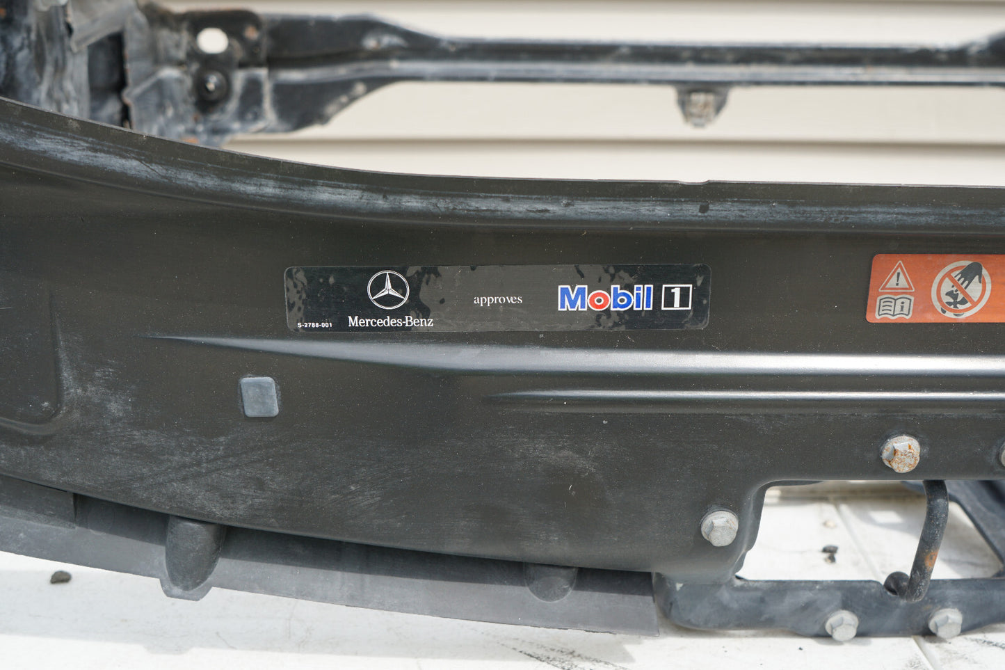 2007 - 2009 MERCEDES-BENZ S550 W221 RADIATOR SUPPORT W/ BUMPER REINFORCEMENT OEM