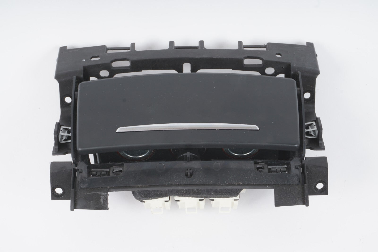 11-17 AUDI A8 A8L S8 CENTER CONSOLE BACK LIGHTER 12V OUTLET COVER PANEL TRIM OEM