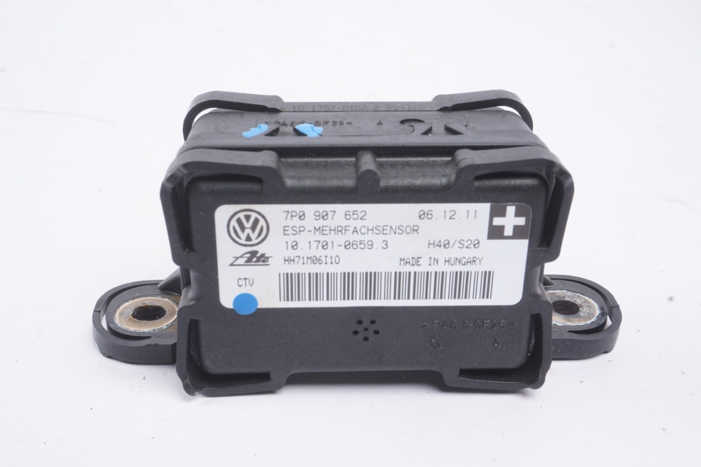 2011 - 2018 Porsche Cayenne S Turbo Yaw Rate Speed Sensor 7P0907652C OEM