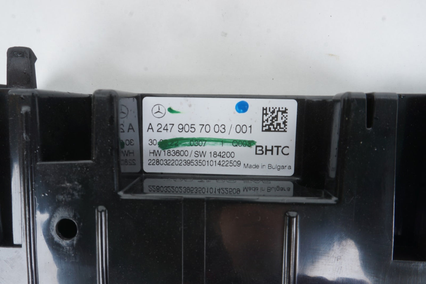 2022 - 2024 MERCEDES EQB350 X243 DASH AC HVAC HEATER CLIMATE CONTROL SWITCH OEM