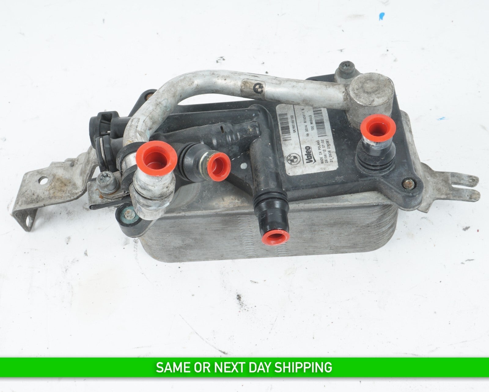 2012 - 2016 BMW 650i RWD TRANSMISSION HEAT EXCHANGER OIL COOLER OEM