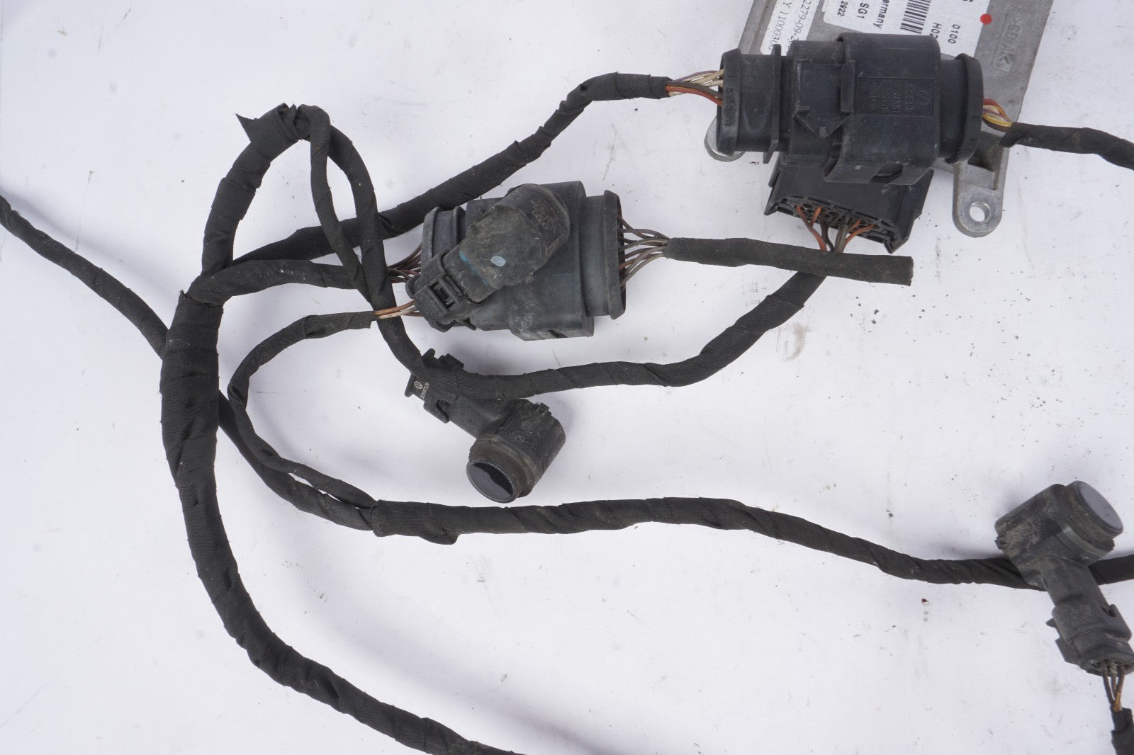 2011 - 2012 Audi A8L Left Blind Spot Control Park Sensor Wire Harness OEM