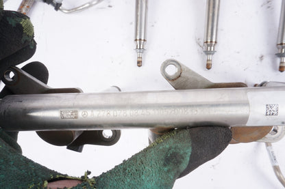 W218 MERCEDES 11-20 CL CLS GL GLS E ML S SL FUEL INJECTIOR RAIL & INJECTORS