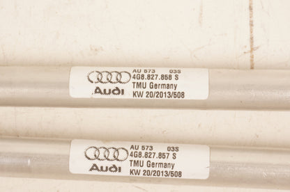 12-14 AUDI A7 RS7 4G8 RIGHT & LEFT TRUNK HATCH STRUT SHOCK SET OF 2 OEM