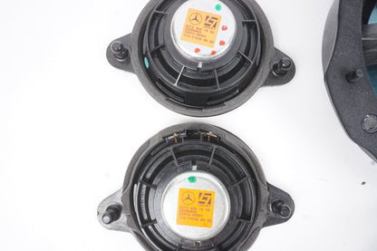 11-17 Mercedes W207 E550 E350 Convertible Audio Speaker Tweeter SET of 11 OEM