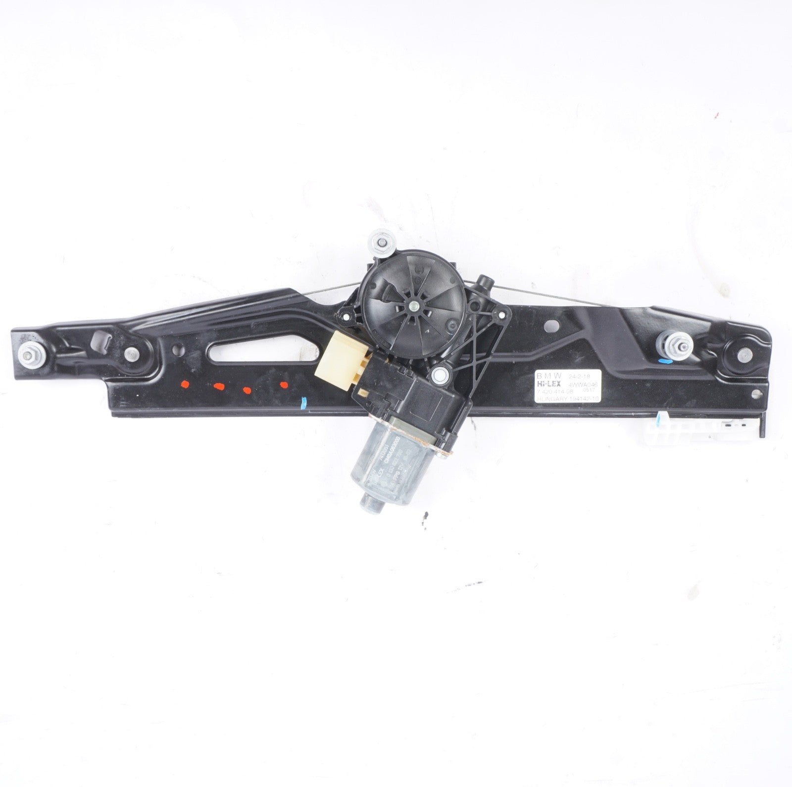 2018 - 2023 BMW X2 F39 REAR RIGHT SIDE DOOR WINDOW REGULATOR OEM 7420414