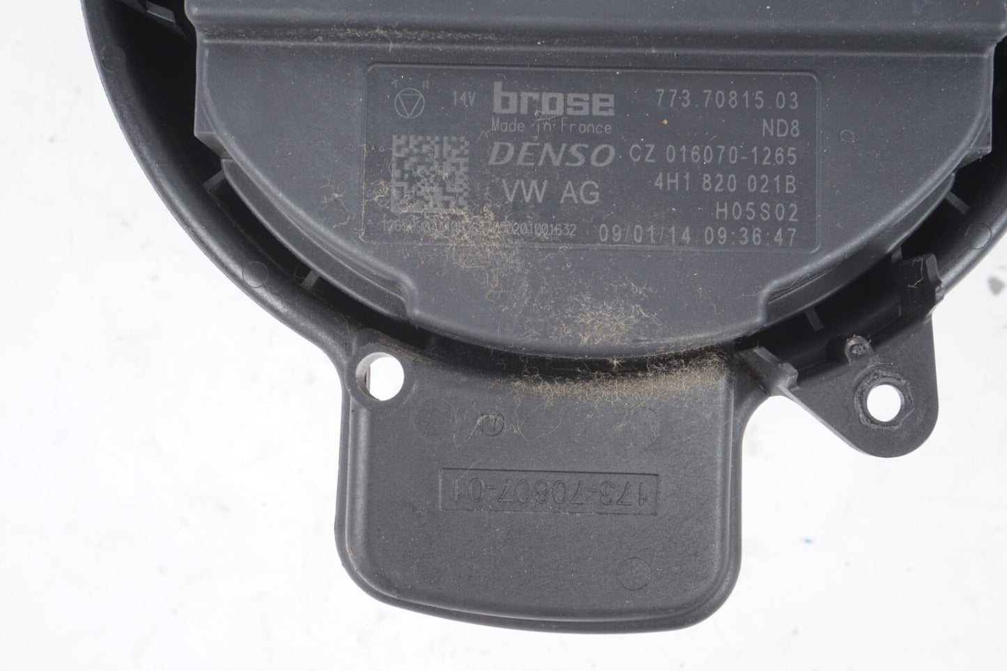 2012 - 2017 AUDI A7 HVAC AC HEATER BLOWER MOTOR 4H1820021B OEM