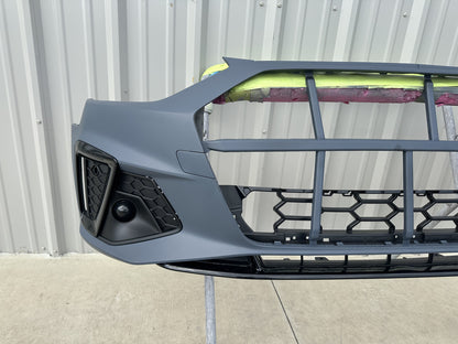 FOR 2023 Audi A4 S4 Front Bumper Cover NEW Primed W/Side Grilles
