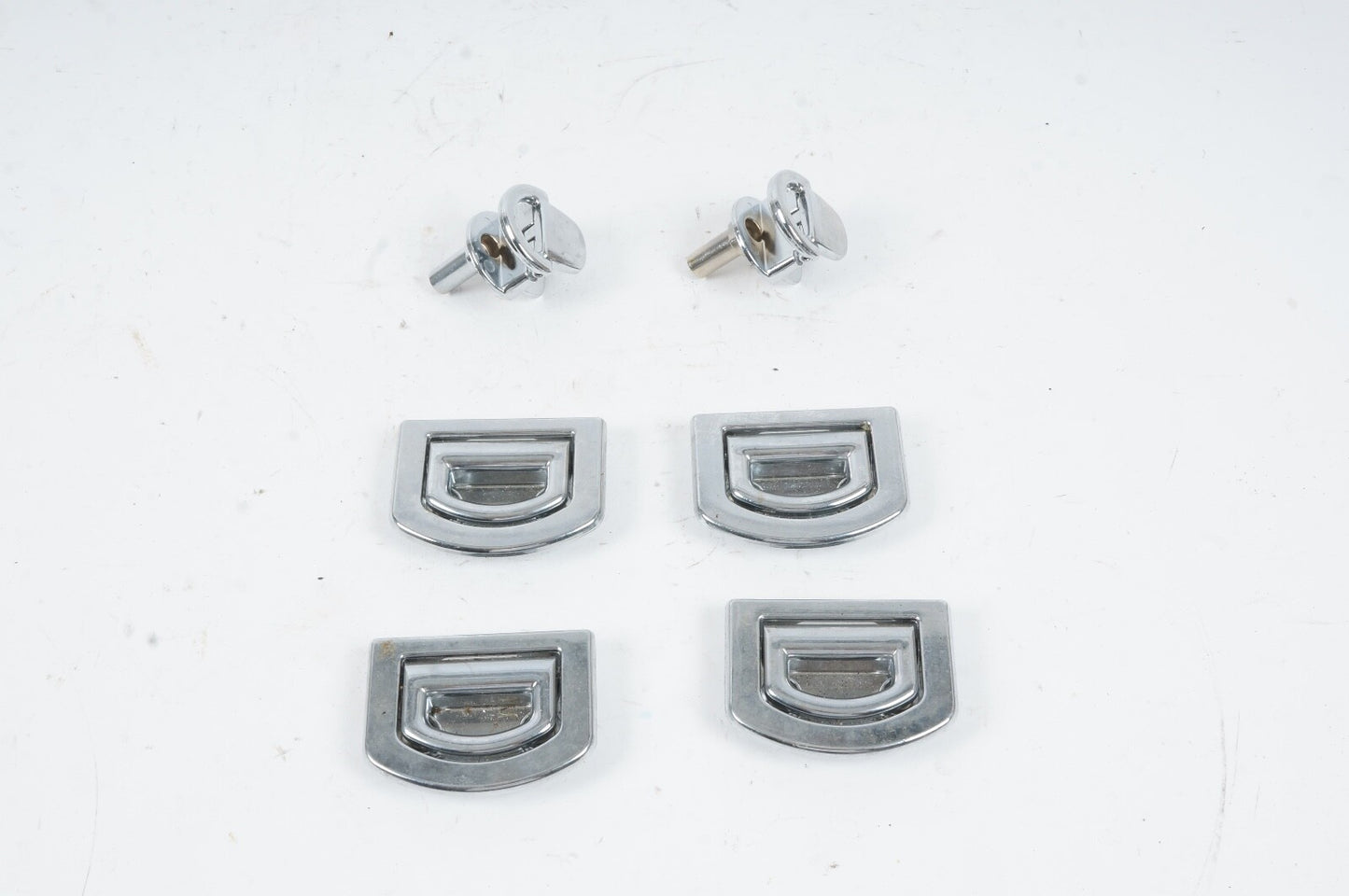 2012-2018 AUDI A7 REAR TRUNK CARGO TIE DOWN HOOK SUPPORT RING OEM SET OF 6