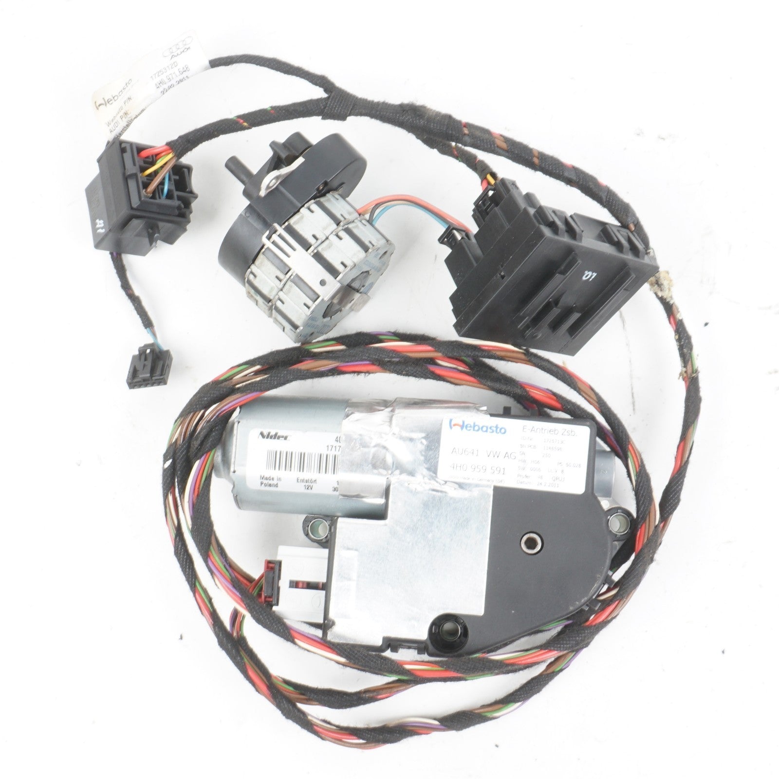 2011-2016 AUDI A8 Sliding Sunroof Sun Roof Motor 4H0959591 OEM