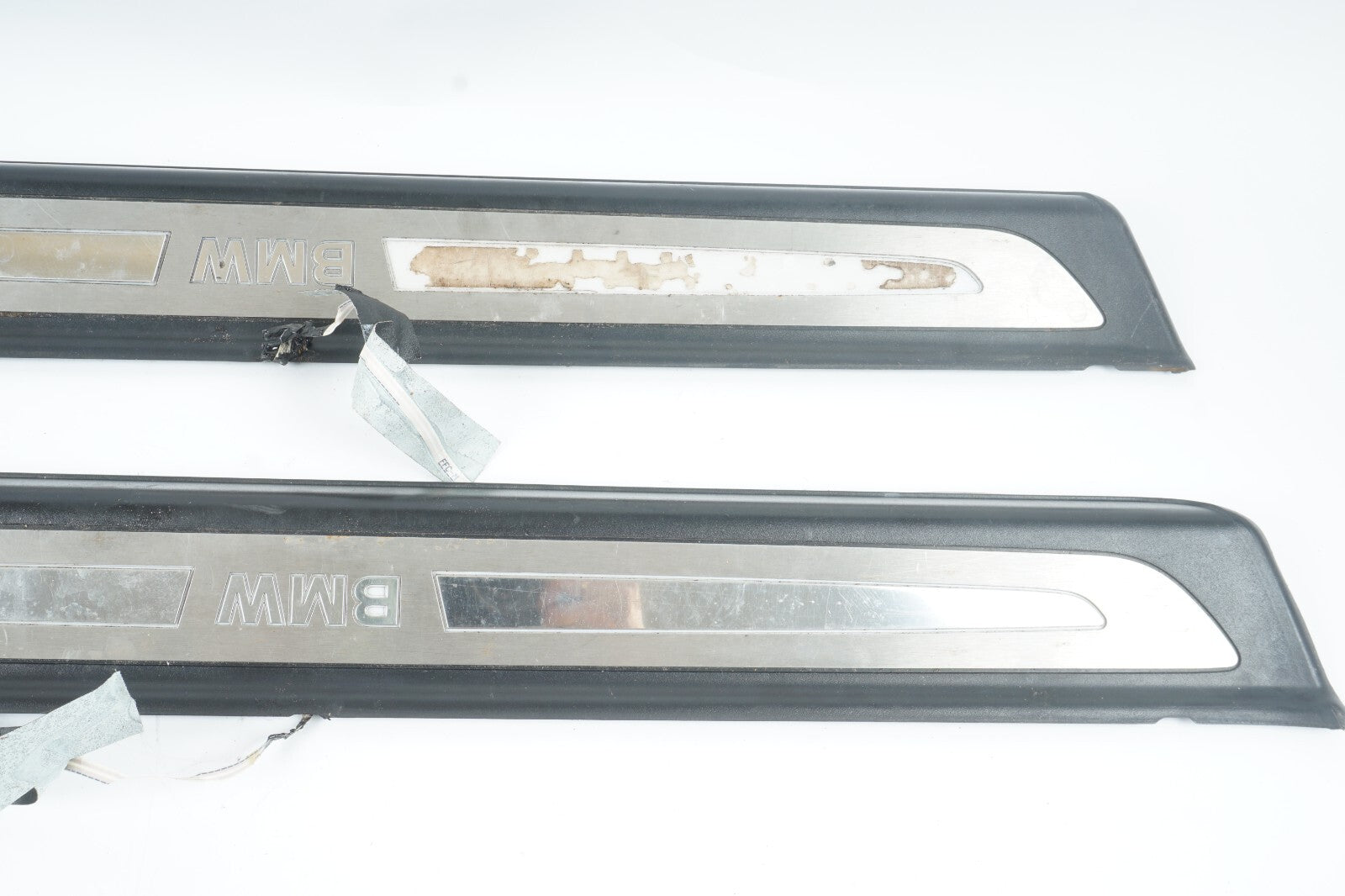 2012 - 2018 BMW 650i 640i DOOR SILL PLATE TRIM PANEL COVER LEFT & RIGHT  OEM