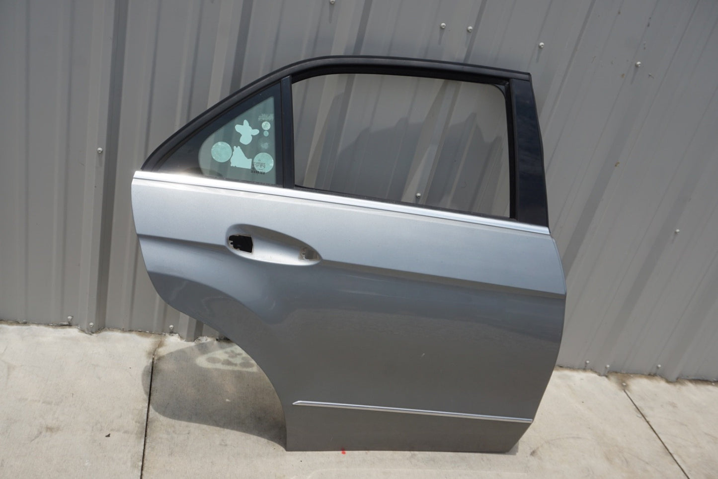 10-16 Mercedes W212 E350 E550 Sedan Rear Right Passenger Side Door Shell OEM
