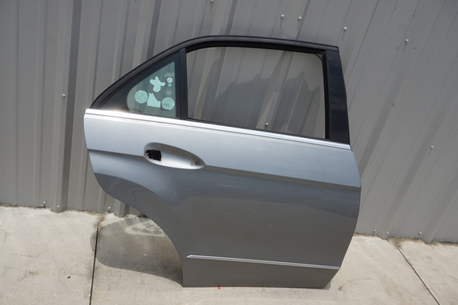 10-16 Mercedes W212 E350 E550 Sedan Rear Right Passenger Side Door Shell OEM