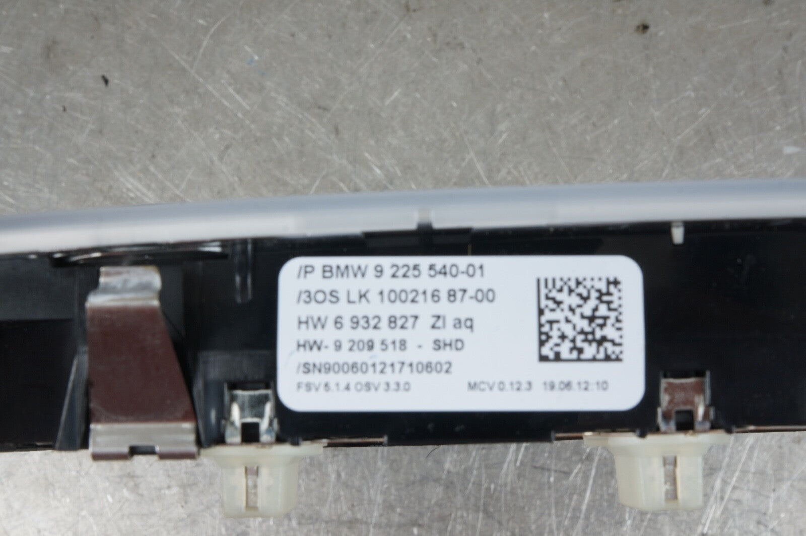 2007-2013 BMW 335I E92 FRONT OVERHEAD CONSOLE DOME LIGHT READING MAP OEM