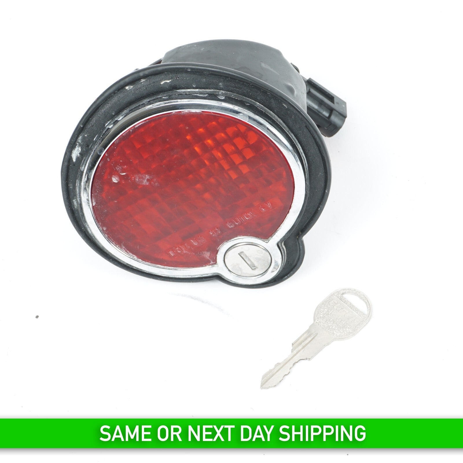 1987 -1993 Cadillac Allante TRUNK MOUNT 3rd BRAKE LIGHT W/ KEY OEM