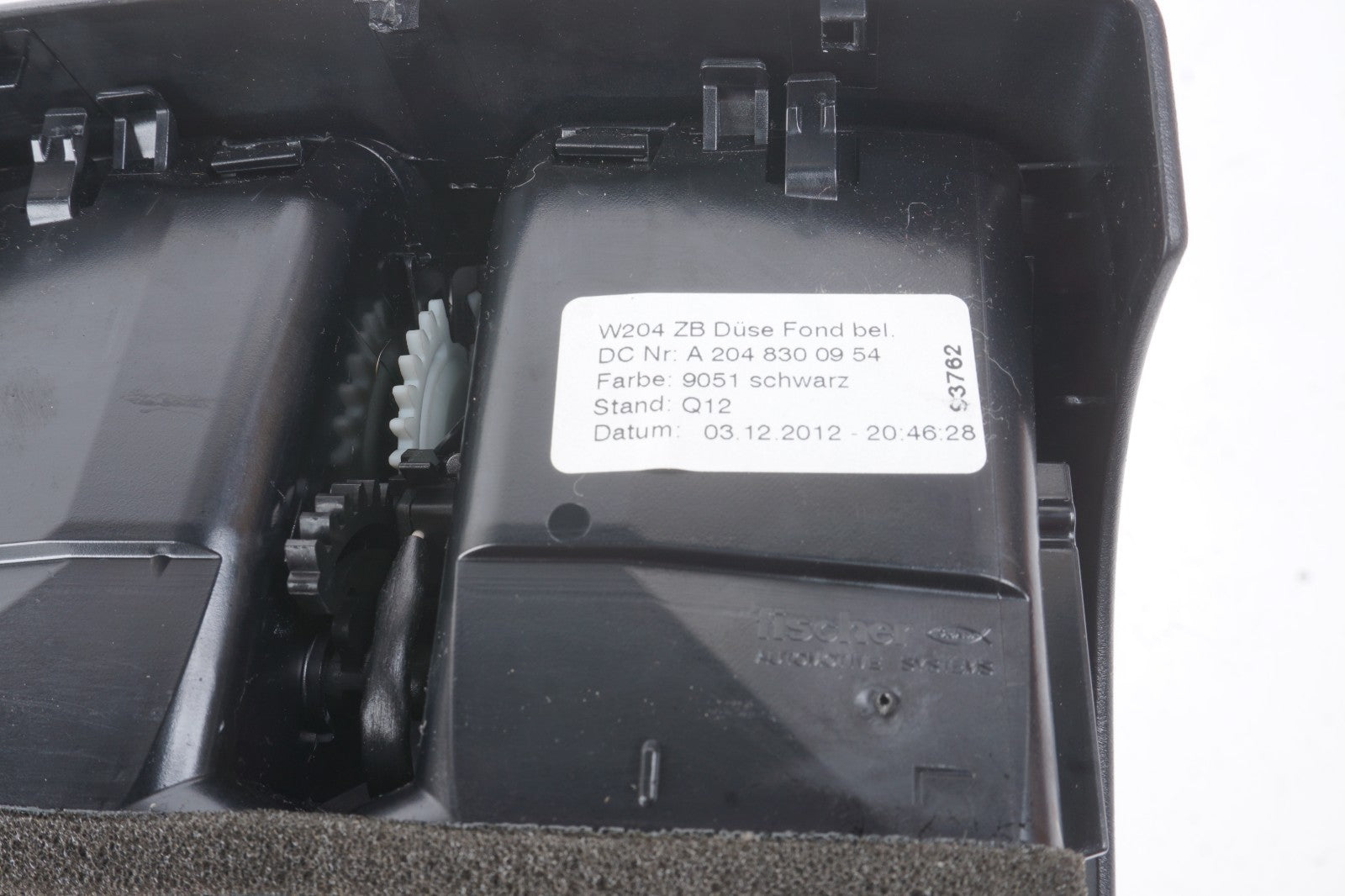 10-17 Mercedes W207 E350 E550 Coupe Rear Center Console AC Air Vent Trim OEM